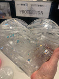 Selenite Heart 18cm x 20cm