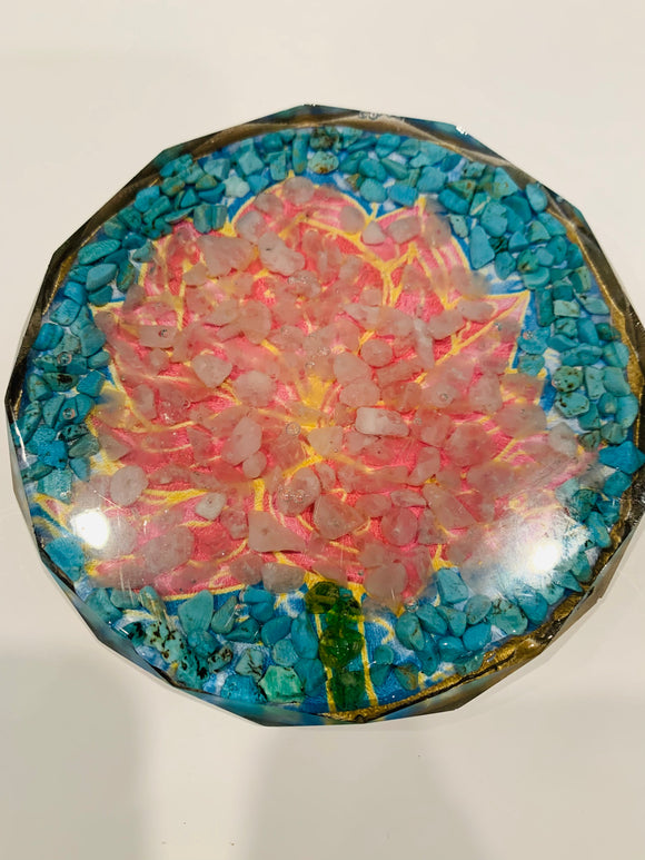 Lotus Flower Orgonite (12cm)