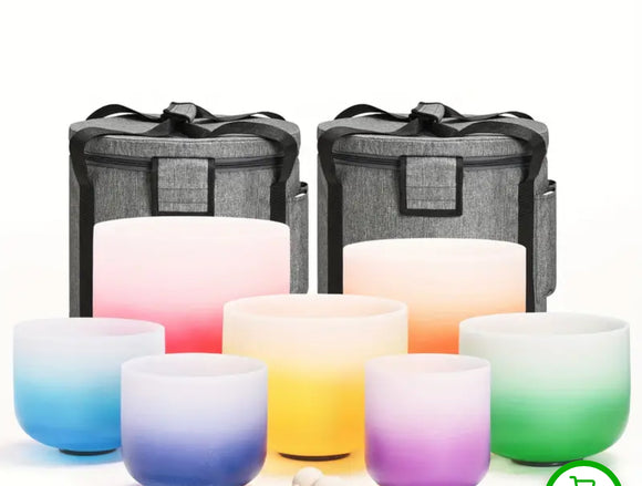Chakra Crystal Singing Bowls