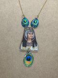 Cleopatra Peacock Necklace 2