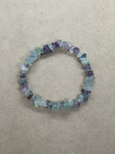 Fluorite Crystal Bracelet