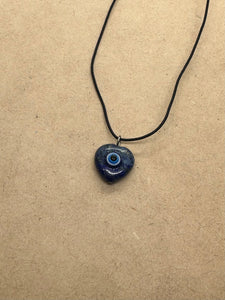 Lapis Lazuli Evil Eye Crystal Necklace