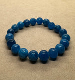 Blue Agate Crystal Bracelet
