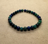 Chrysocolla Crystal Bracelet