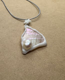 Mother of Pearl and Pearl Pendant