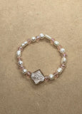 Pearl and Austrian Crystal Bracelet