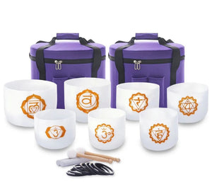 Chakra Hold Singing Bowl Set