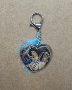 Archangel Michael Protection Keyring