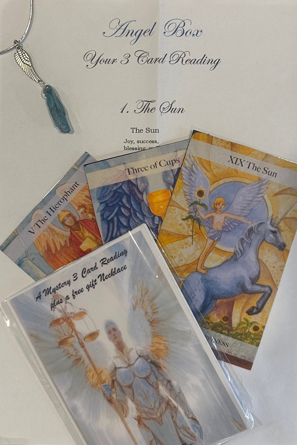 Angel Box Set- 3 Card Reading & Healing