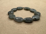 Faceted Labradorite Crystal Drops Bracelet