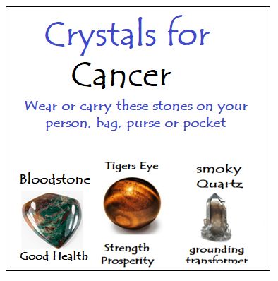 Crystals for Cancer