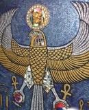 Eye Of Horus Eagle Mirrored Mosaic
