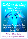 Goddess Healing 30 minute session inhouse only