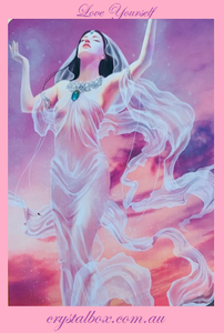 Love Yourself 3 Card Oracle Reading with free necklace