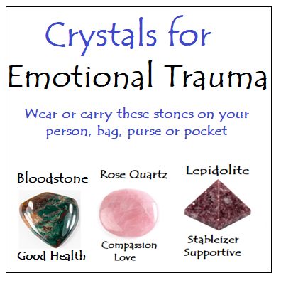 Crystals for Emotional Trauma