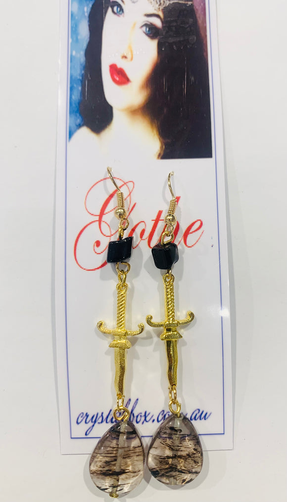 Gothic earrings 1