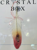 Amethyst Feather Hanger