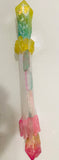 Selenite Wand with Aura Crystals 28cm