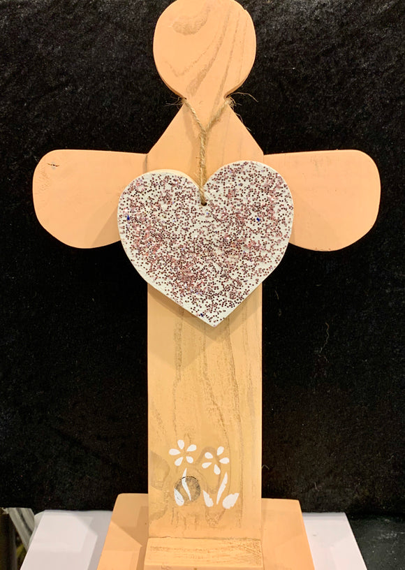 Handcrafted Angels made from Reclaimed Wood & Upcycled Materials