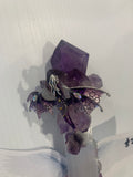 Dragon Wand with Amethyst & Fluorite