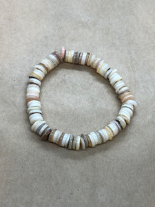 Mother of Pearl Shell Beaded Bracelet