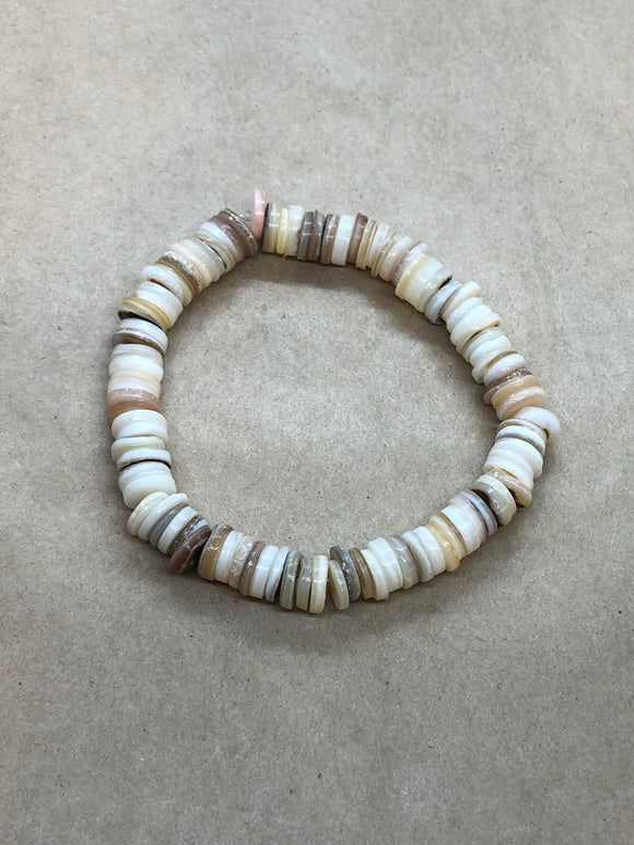 Mother of Pearl Shell Beaded Bracelet