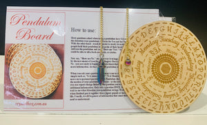 Pendulum kit with wooden boards