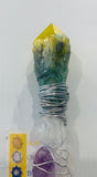 Chakra Selenite & Aura Wand 25cm