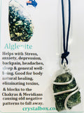 Raw Alglenite Necklace 31