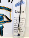 Kyanite Ankh Necklace