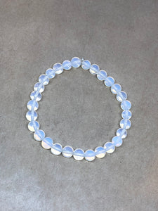 Opalite Crystal Beaded Bracelet