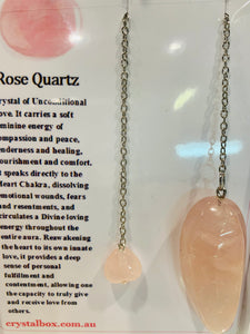 Rose Quartz Pendulum